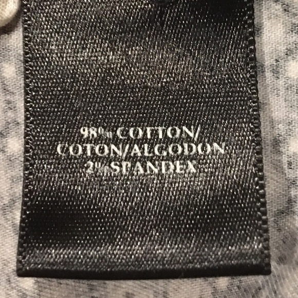 Ann Taylor Navy Pattern Trousers Stretch - Picture 13 of 16